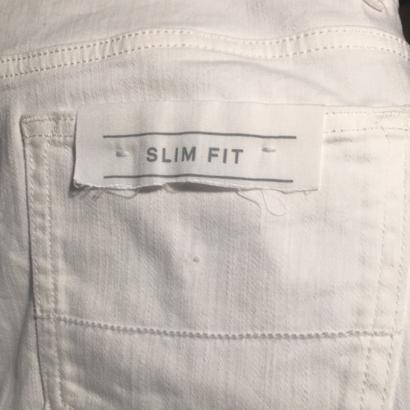 Trenery white high rise jeans. Slim fit. Size 12 - Picture 11 of 12